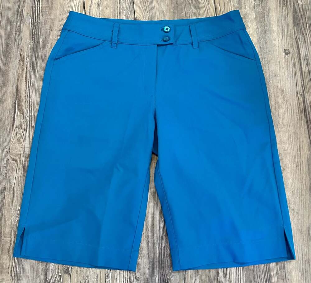 Callaway Women's Golf Shorts Size 4 Blue Performance